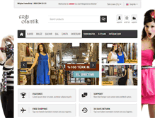 Tablet Screenshot of ezgiotantik.com
